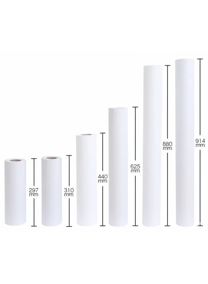 SINARLINE - Plotter Paper Roll, 80 gsm, 914mm x 50 Yards, 2" Core, A0 Size - Image 5